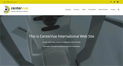 Desktop Screenshot of centervue.com